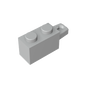 GDS-1093 - Hinge Brick 1 x 2 Locking with 1 Finger Horizontal End