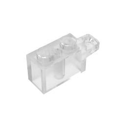 GDS-1093 - Hinge Brick 1 x 2 Locking with 1 Finger Horizontal End