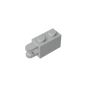 GDS-1094 - Hinge Brick 1 x 2 Locking with 2 Fingers Horizontal End, 9 Teeth