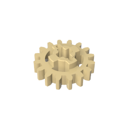 GDS-1097 - Technic Gear 16 Tooth Reinforced [New Style]