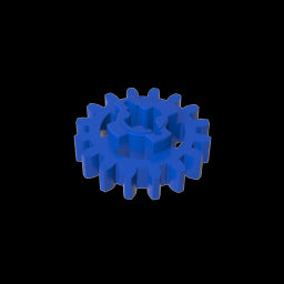 GDS-1097 - Technic Gear 16 Tooth Reinforced [New Style]