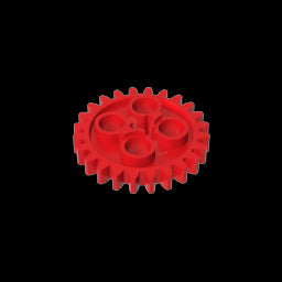 GDS-1098 - Technic Gear 24 Tooth [Old Style - Three axle holes]
