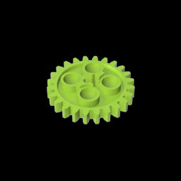 GDS-1098 - Technic Gear 24 Tooth [Old Style - Three axle holes]
