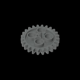 GDS-1098 - Technic Gear 24 Tooth [Old Style - Three axle holes]