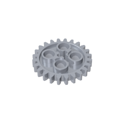 GDS-1098 - Technic Gear 24 Tooth [Old Style - Three axle holes]