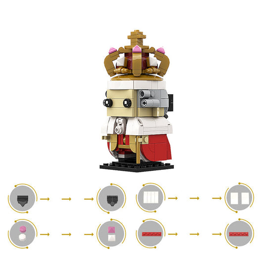 MOC-136828 King George III Brickheadz