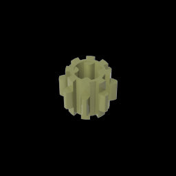 GDS-1100 - Technic Gear 8 Tooth [Reinforced]