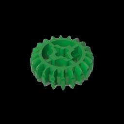GDS-1103 - Technic Gear 20 Tooth Double Bevel with Axle Hole Type 1 [+ Opening]
