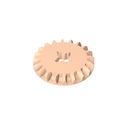 GDS-1104 - Technic Gear 20 Tooth Bevel