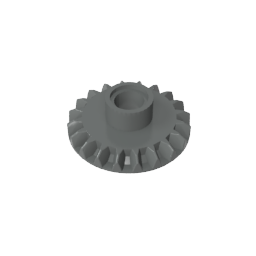 GDS-1105 - Technic Gear 20 Tooth Bevel with Pin Hole