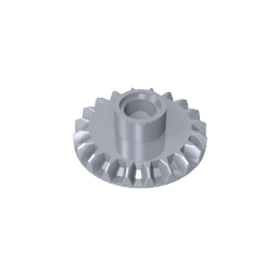 GDS-1105 - Technic Gear 20 Tooth Bevel with Pin Hole