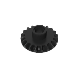 GDS-1105 - Technic Gear 20 Tooth Bevel with Pin Hole