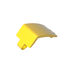 GDS-1111 - Technic Panel Curved and Bent 6 x 3