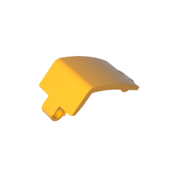 GDS-1111 - Technic Panel Curved and Bent 6 x 3
