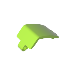GDS-1111 - Technic Panel Curved and Bent 6 x 3