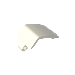 GDS-1111 - Technic Panel Curved and Bent 6 x 3