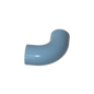 GDS-1114 - Brick Round 1 x 1 diameter Tube with 90 Degree Elbow (2 x 2 x 1) and Axle Holes (Crossholes) at each end