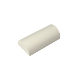GDS-1115 - Brick Curved 2 x 4 No Studs, Curved Top
