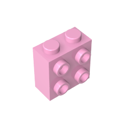 GDS-1117 - Brick Special 1 x 2 x 1 2/3 with Four Studs on One Side