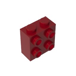 GDS-1117 - Brick Special 1 x 2 x 1 2/3 with Four Studs on One Side