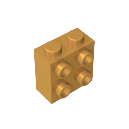 GDS-1117 - Brick Special 1 x 2 x 1 2/3 with Four Studs on One Side
