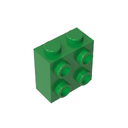 GDS-1117 - Brick Special 1 x 2 x 1 2/3 with Four Studs on One Side