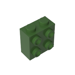GDS-1117 - Brick Special 1 x 2 x 1 2/3 with Four Studs on One Side