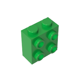 GDS-1117 - Brick Special 1 x 2 x 1 2/3 with Four Studs on One Side