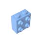 GDS-1117 - Brick Special 1 x 2 x 1 2/3 with Four Studs on One Side