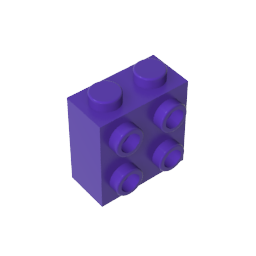 GDS-1117 - Brick Special 1 x 2 x 1 2/3 with Four Studs on One Side