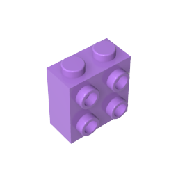 GDS-1117 - Brick Special 1 x 2 x 1 2/3 with Four Studs on One Side