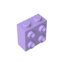 GDS-1117 - Brick Special 1 x 2 x 1 2/3 with Four Studs on One Side