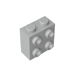 GDS-1117 - Brick Special 1 x 2 x 1 2/3 with Four Studs on One Side