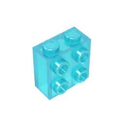 GDS-1117 - Brick Special 1 x 2 x 1 2/3 with Four Studs on One Side