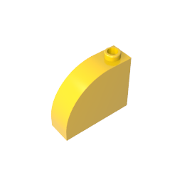 GDS-1118 - Brick Curved 1 x 3 x 2
