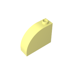 GDS-1118 - Brick Curved 1 x 3 x 2