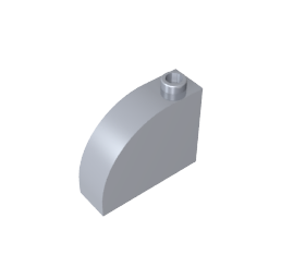 GDS-1118 - Brick Curved 1 x 3 x 2