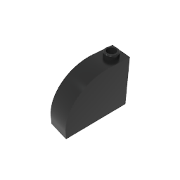 GDS-1118 - Brick Curved 1 x 3 x 2