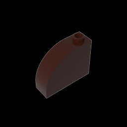 GDS-1118 - Brick Curved 1 x 3 x 2
