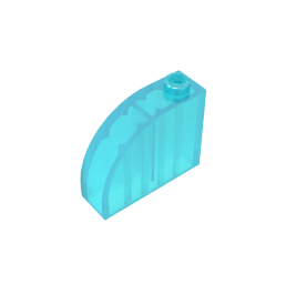 GDS-1118 - Brick Curved 1 x 3 x 2