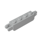 GDS-1120 - Hinge Brick 1 x 4 Locking with 1 Finger Vertical End and 2 Fingers Vertical End