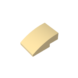 GDS-1123 - Slope Curved 3 x 2 No Studs
