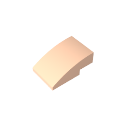 GDS-1123 - Slope Curved 3 x 2 No Studs