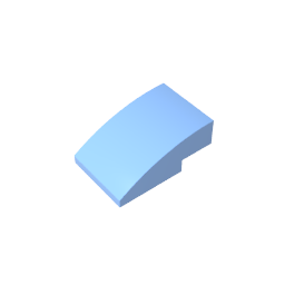 GDS-1123 - Slope Curved 3 x 2 No Studs