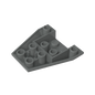 GDS-1124 - Wedge Sloped Inverted 4 x 4 Triple [4 Connections between Front Studs]