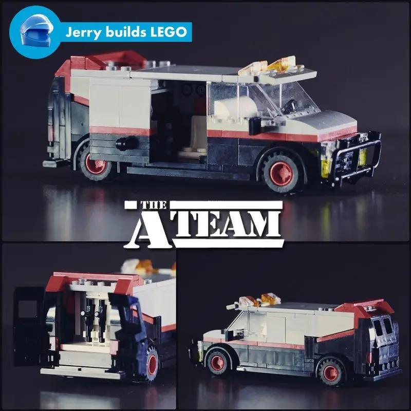 MOC-11246 A-Team GMC Vandura Van– MOC Brick Store