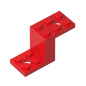 GDS-1129 - Bracket 5 x 2 x 2 1/3 with Inside Stud Holder