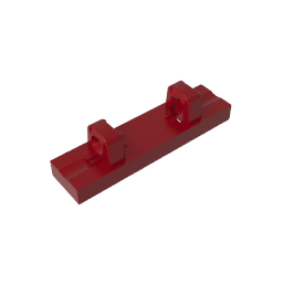 GDS-1131 - Hinge Tile 1 x 4 Locking Dual 1 Fingers on Top [4 Locking Ridges]