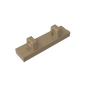 GDS-1131 - Hinge Tile 1 x 4 Locking Dual 1 Fingers on Top [4 Locking Ridges]