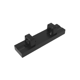 GDS-1131 - Hinge Tile 1 x 4 Locking Dual 1 Fingers on Top [4 Locking Ridges]